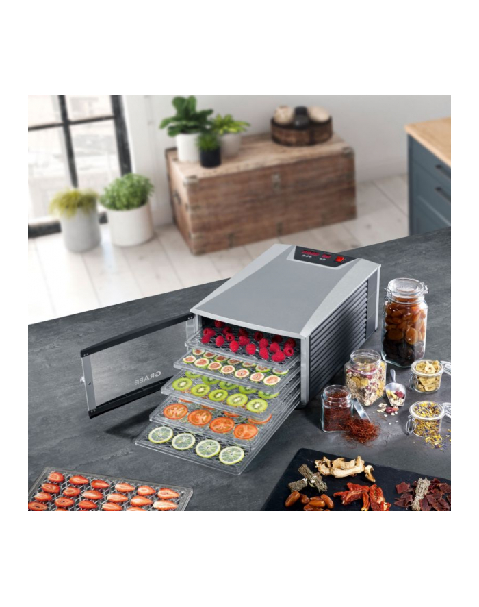 Graef Dehydrator DA 506 silver/black 650W główny