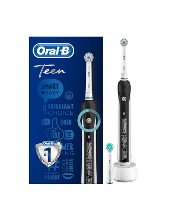 Braun Oral-B Teen - black/white