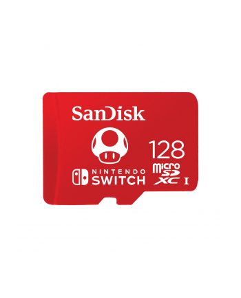 SanDisk Nintendo Switch 128 GB microSDHC, Memory Card (red, UHS-I U3, V30)