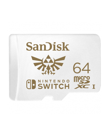 SanDisk Nintendo switch 64 GB microSDXC, memory card (red, UHS-I U3, V30)
