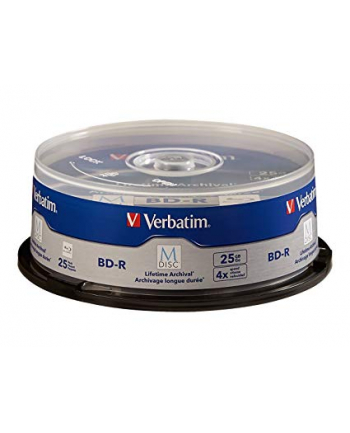 Verbatim M-DISC BD-R 4x 25 GB Blu-ray blanks (4 times, 25 pieces)