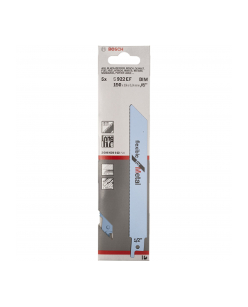 bosch powertools Bosch 5 Saber Saw Blades S 922 EF - 2608656015