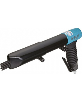 Hazet Scalers 9035-5, pneumatic rust remover (black / blue)