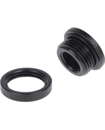 Alphacool bulkhead G1 / 4 connection (black, short version)