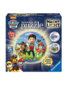 Ravensburger Puzzle Ball Night Light Paw Patrol 72 -  118427 - nr 1