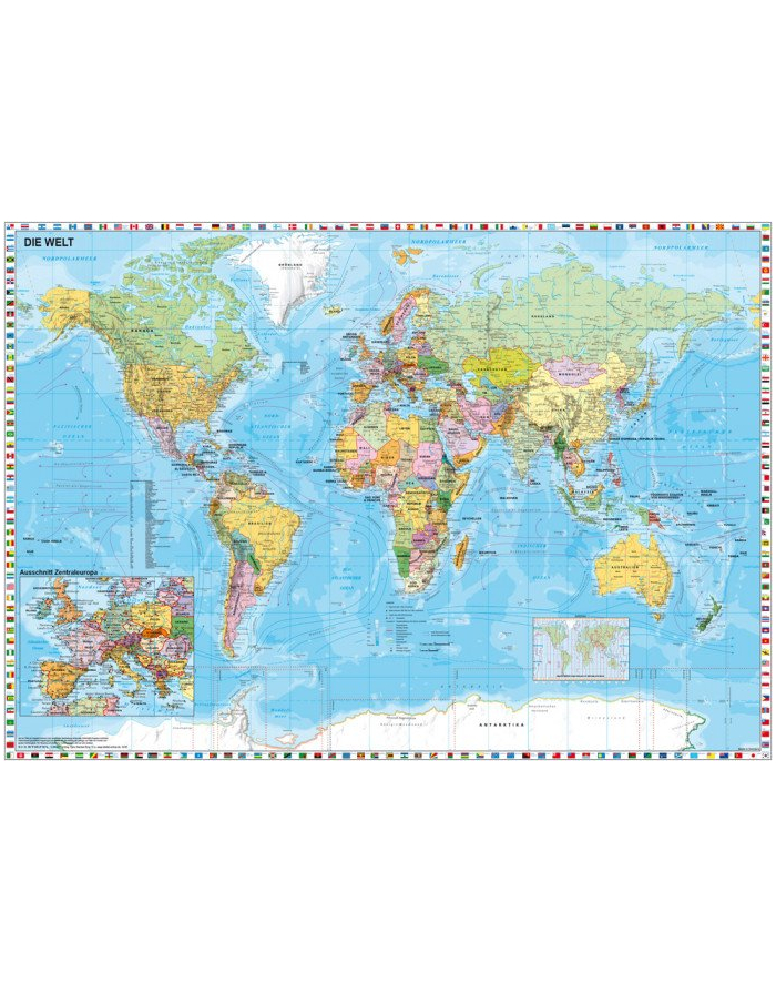 Schmidt Spiele Puzzle The World 1500 -  58289 główny