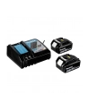 Makita cordless angle DGA511RTJ, 18 Volt (blue / black, MAKPAC size 2, 2x Li-ion battery 5.0 Ah) - nr 3