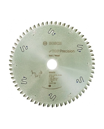 bosch powertools Bosch circular saw blade EX AL B 254x30-80 - 2608644112 nr 2