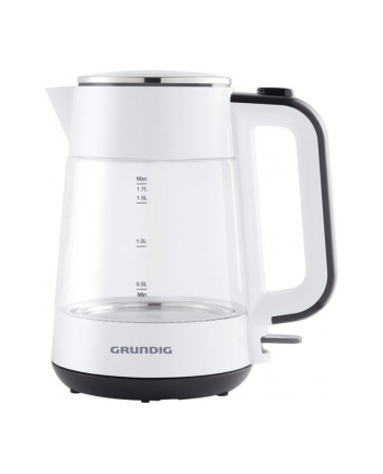 Grundig kettle WK 5860 (white / black, 1.7 liters)