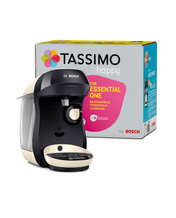 Bosch Tassimo TAS1007 Happy, capsule machine (black / cream)