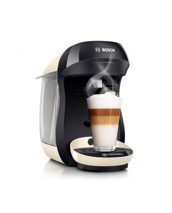 Bosch Tassimo TAS1007 Happy, capsule machine (black / cream)