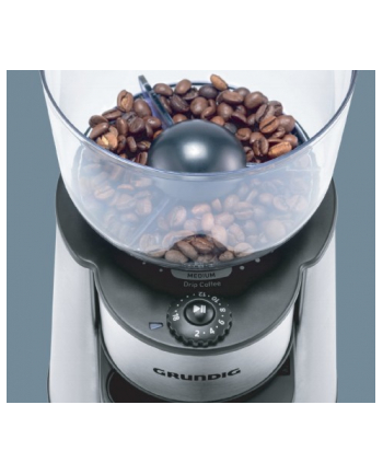 Grundig coffee grinder CM 6760 (stainless steel / black)