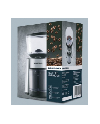 Grundig coffee grinder CM 6760 (stainless steel / black)