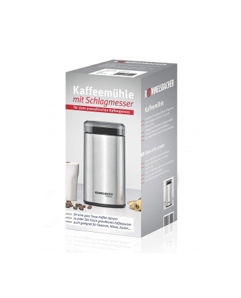 Rommelsbacher EKM 100 coffee grinder (stainless steel / black)