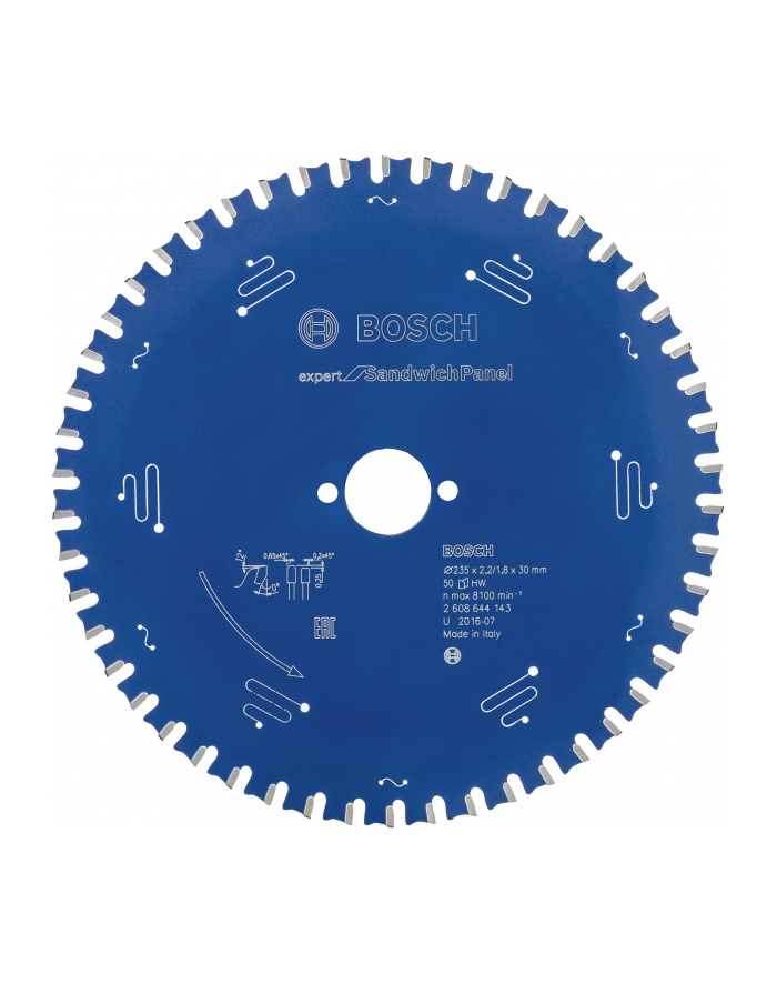 bosch powertools Bosch Circular Saw Blade EX SH H 235x30-50 - 2608644143 główny