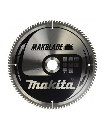 Makita plunge saw blade set B-67480, saw blade set (4 pieces)