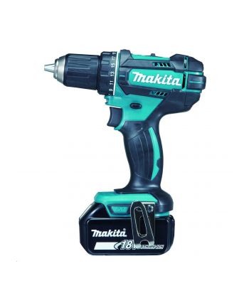 Makita cordless drill DDF482RFJ, 18 Volt (blue / black, MAKPAC size 2, 2x Li-ion battery pack 3.0Ah)