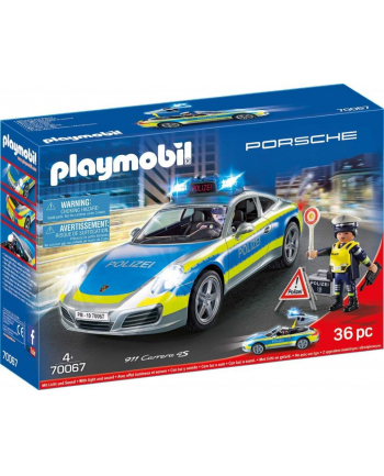 Playmobil Porsche 911 Carrera 4S Police - 70067