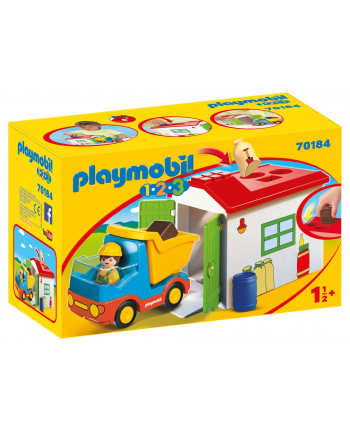 Playmobil Truck with sorting garage - 70184
