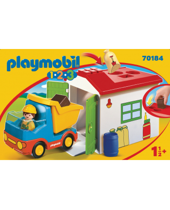 Playmobil Truck with sorting garage - 70184