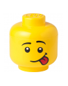 Room Copenhagen Lego Storage Head ''Silly,'' large storage box (yellow) - nr 1