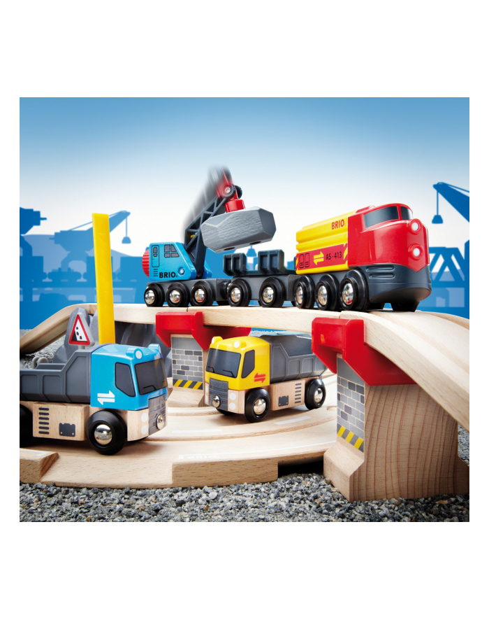 BRIO Roads & Rails Stone Loading Set - 33210 główny