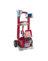 Theo Klein Vileda broom wagon, children's home appliance (red / gray) - nr 2