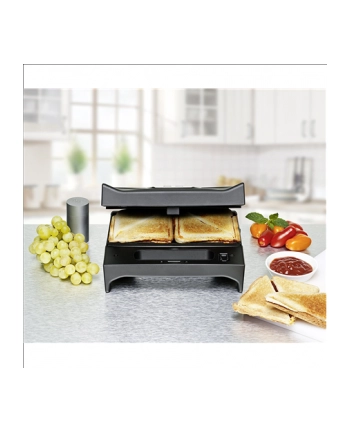 Rommelsbacher 3-in-1 Max SWG 700, sandwich maker (black / stainless steel) nr 2
