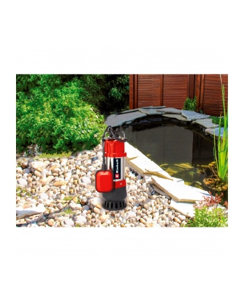 Einhell Dirt water pump GC-DP 5010 G, immersion / pressure pump (red / silver, 500 watts) nr 1