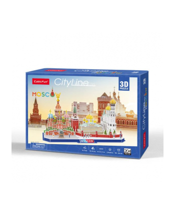 dante Puzzle 3D City Line Moscow 204el 20266