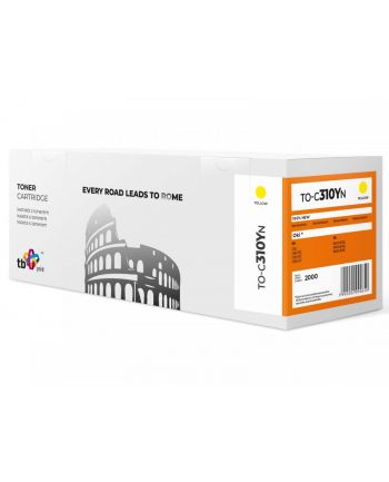 tb print Toner do OKI C310 TO-C310YN żółty 100% nowy