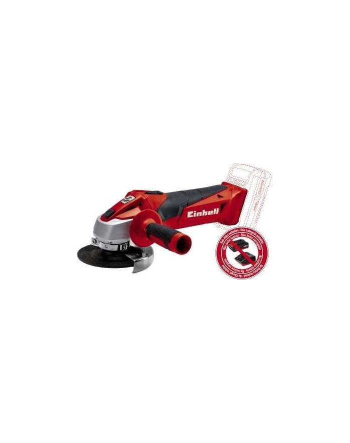 Einhell cordless angle TC-AG 18/115 Li-Solo (red / black, without battery and charger) główny