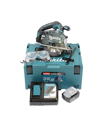 Makita cordless portable circular saw DCS553RTJ 18V nr 1