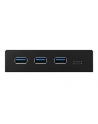 ICY BOX IB-HUB1418-i3, front panel (black, 3x USB 3.0 Type-A, 1x USB Type-C) - nr 12