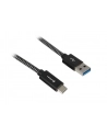 Sharkoon USB 3.1 A-C black / grey 0.5m - Aluminum + Braid - nr 2