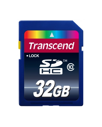 Transcend Class 10 32 GB SDHC memory card (black, Class 10) nr 1