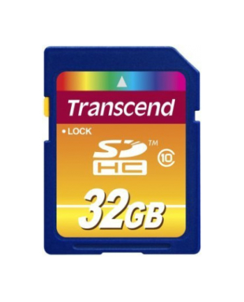 Transcend Class 10 32 GB SDHC memory card (black, Class 10)