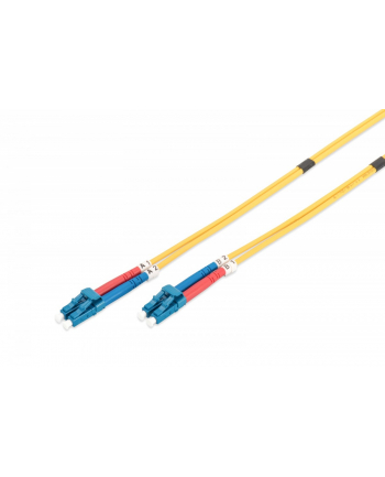 assmann Patchcord FO Singlemode 09/125 OS2 LC-LC duplex 5m żółty