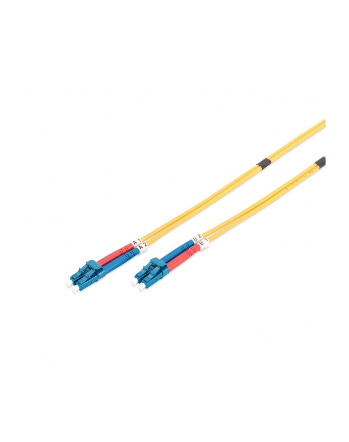 assmann Patchcord FO Singlemode 09/125 OS2 LC-LC duplex 5m żółty główny