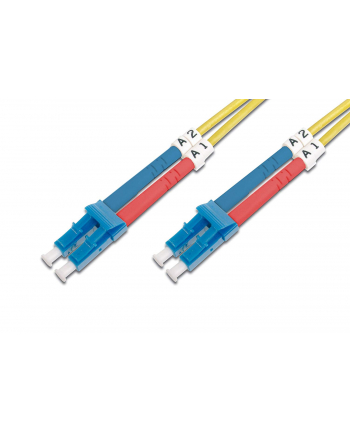 assmann Patchcord FO Singlemode 09/125 OS2 LC-LC duplex 7m żółty