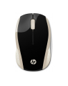 HP Wireless Mouse 200 (black / gold) - nr 22