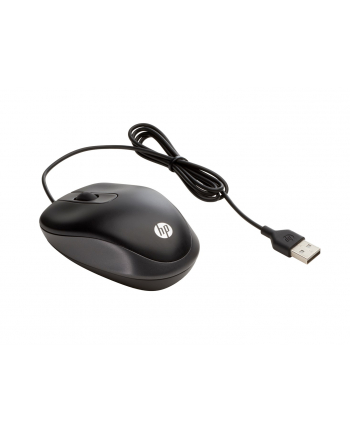 HP USB Travel Mouse, Mouse (Black)