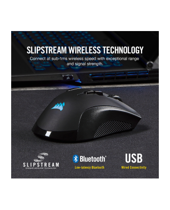 Corsair Ironclaw RGB Wireless Mouse (Black)