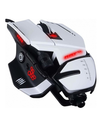 Mad Catz RAT 6+, Mouse (White)