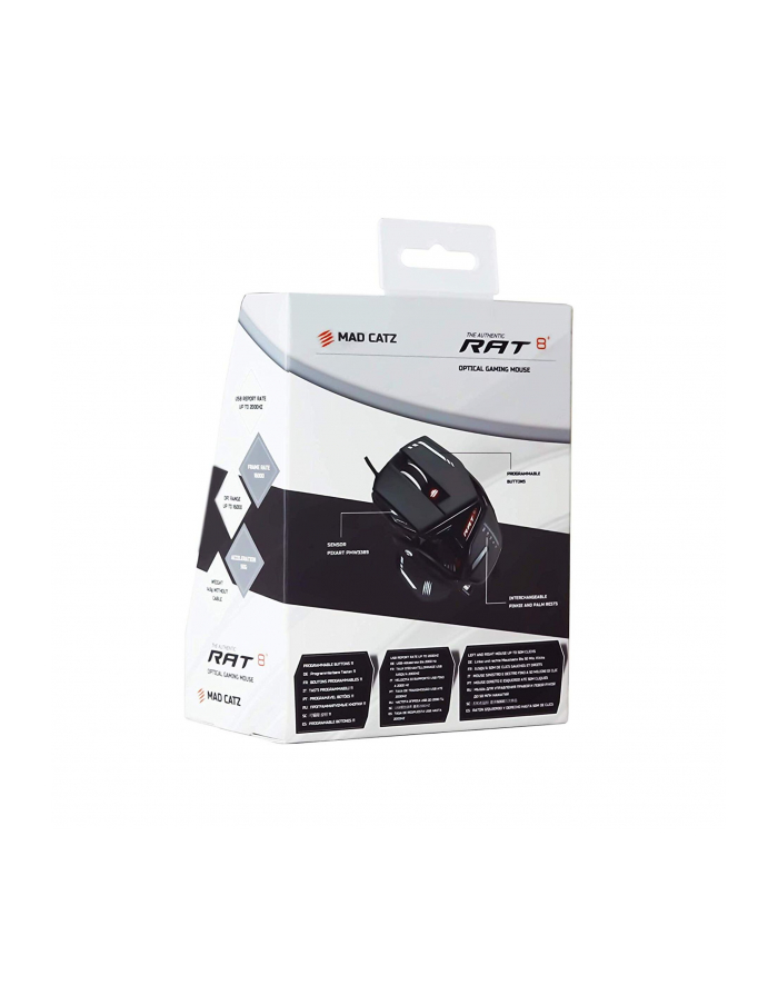 Mad Catz RAT 8+, mouse (black) główny