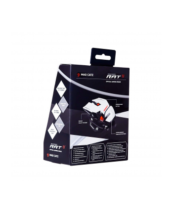 Mad Catz RAT 8+, Mouse (White) nr 1