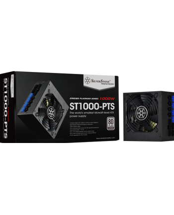 silverstone technology Silverstone SST-ST1000-PTS 1000W PC Power Supply (black 8x PCIe, cable management)