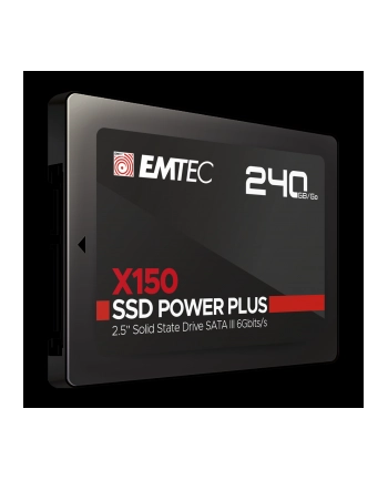 Emtec X150 SSD Power Plus 240 GB Solid State Drive (black, SATA 6 GB / s, 2.5 inches) nr 1