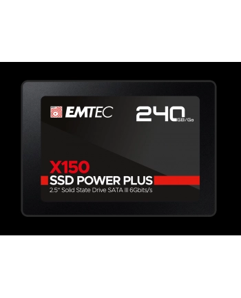 Emtec X150 SSD Power Plus 240 GB Solid State Drive (black, SATA 6 GB / s, 2.5 inches) nr 2