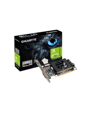 Gigabyte GeForce GT 710 2.0, 2GB DDR3 (64 Bit), HDMI, DVI, D-Sub nr 2